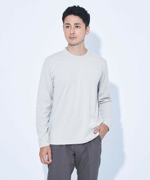 JUST fit 內搭圓領長袖T恤 吸水速乾・抗菌