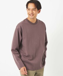 Clean 雙面布料圓領T恤