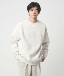 圈圈紗圓領衛衣 日本製