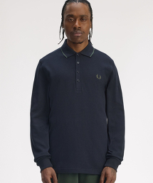 TW GLR FRED PERRY M1764 紋理長袖POLO衫