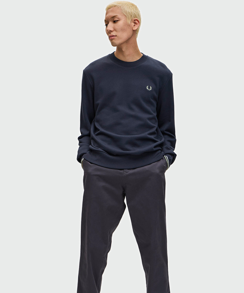 TW FRED PERRY M7535 Crew Neck Sweatshirt 長袖衛衣