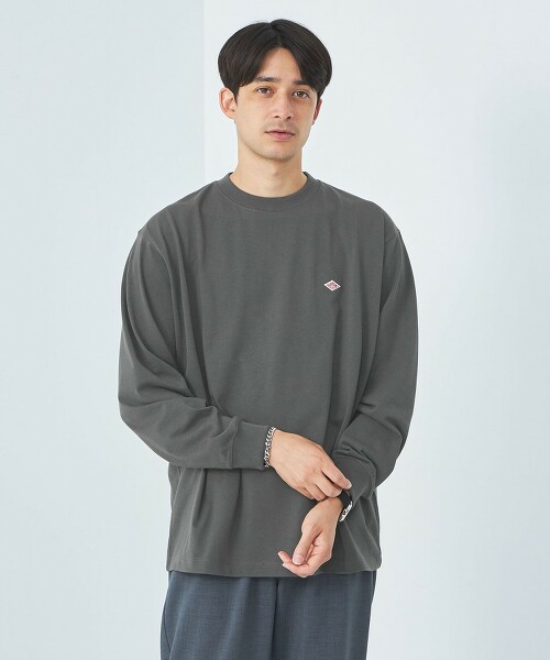 ＜DANTON＞LOGO素色T恤