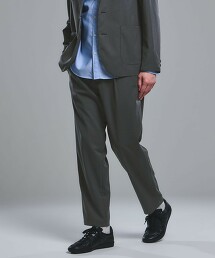 DICROS 彈性防潑水斜紋1打摺工作風長褲 W2