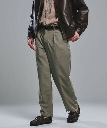 尼龍牛津布1打摺防潑水寬褲