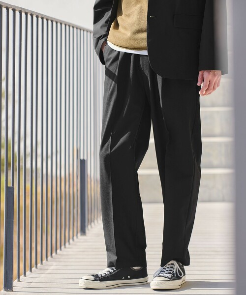 FREELITCH 萬能寬版輕便褲 2WAY彈性・吸水速乾