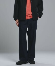 水洗寬版牛仔褲