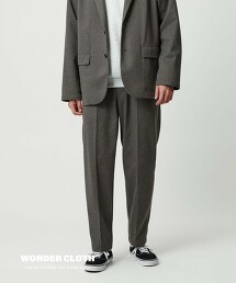 WONDER CLOTH 寬版工作風彈性輕便褲 W2