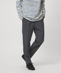 JUST fit 乾爽聚酯纖維1打摺輕便西裝褲 吸水速乾