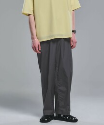 涼感尼龍斜紋彈性酒桶工作風長褲 W4