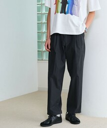 棉尼龍斜紋寬褲 W3