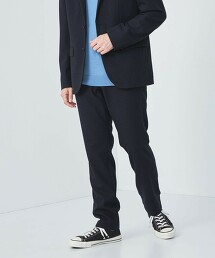 粗紡窄管工作風輕便褲