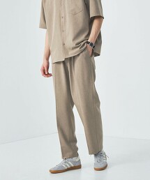 平織斜紋彈性輕便褲