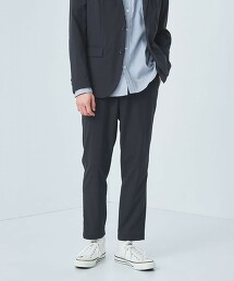輕薄窄管工作風彈性9分長褲 S1 抗皺