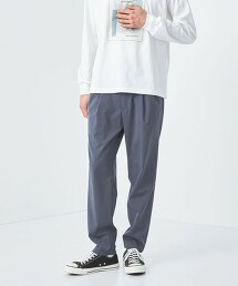 輕薄2打摺工作風彈性9分長褲 W1抗皺