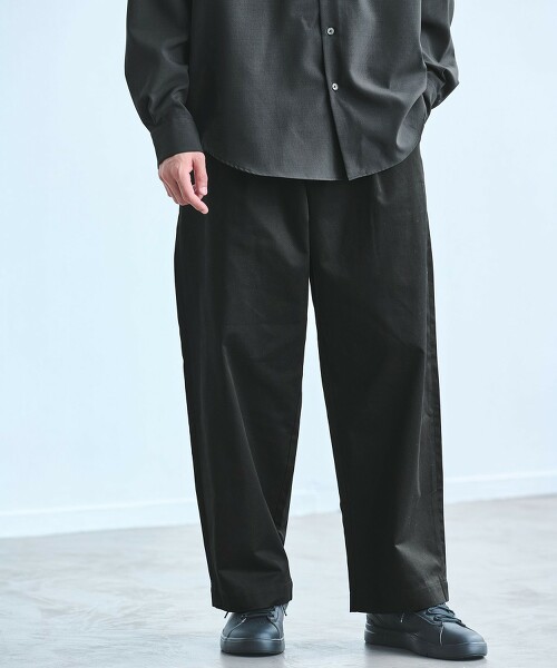 ＜3/2 WORKS＞寬版卡其褲