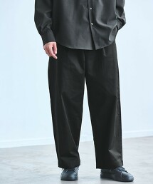 ＜3/2 WORKS＞寬版卡其褲