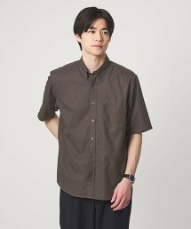 泡泡紗緹花扣領短袖POLO衫