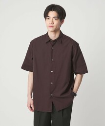 FINE BASIC SUVIN 牛津短袖襯衫 JUST LOOSE
