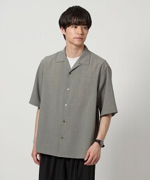 SAP BREEZY 透氣彈性開領短袖襯衫