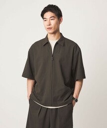 ＜GLR or＞吸水速乾拉鍊短袖襯衫