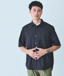 JUST fit 柔軟垂墜短袖襯衫