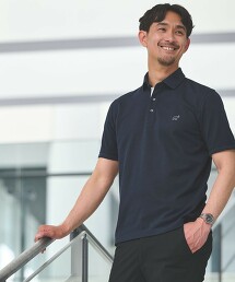 乾爽簡潔短袖POLO衫 吸水速乾・抗菌