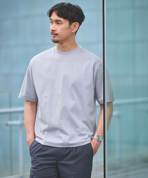 JUST fit 羅馬布短袖T恤 防汗漬