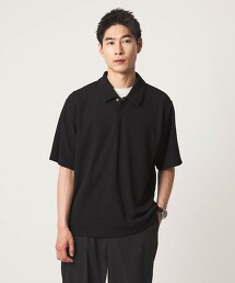 JUST fit 珠地布拉絨短袖POLO衫 吸水速乾・抗UV