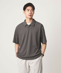 JUST fit 珠地布拉絨短袖POLO衫 吸水速乾・抗UV
