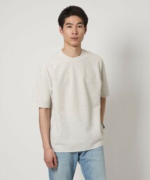 華夫格圓領短袖T恤