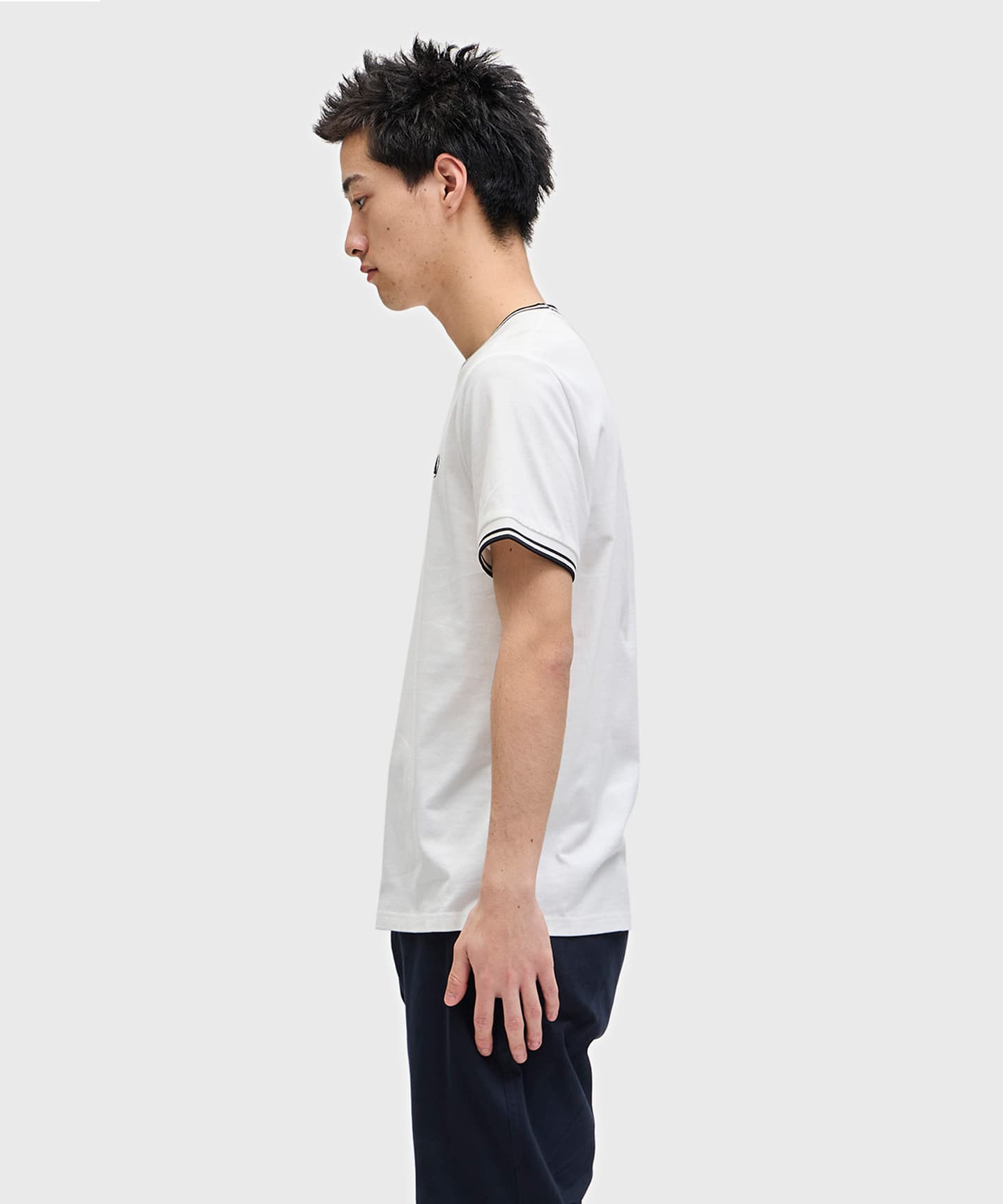 TW Fred Perry 雙滾邊圓領T恤|FRED PERRY|UNITED ARROWS LTD. 官方購物網站
