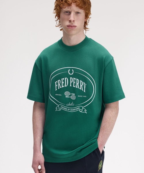 TW FRED PERRY Chosen By Champions T-Shirt 短袖T恤