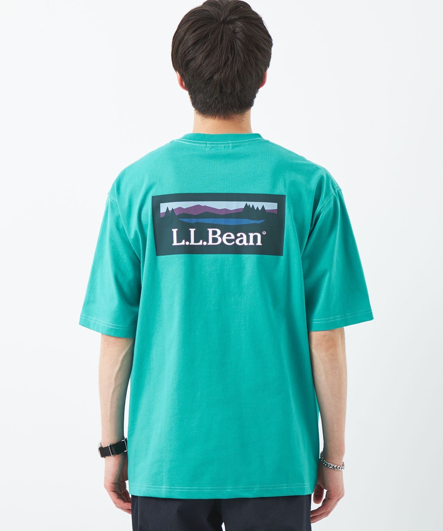 L.L.Bean＞BK/KATAHDIN T恤｜outlet green label relaxing｜UNITED