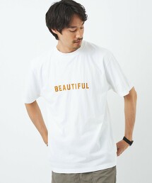 ＜FUNG＞BEAUTIFUL 印刷 T恤