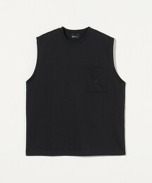 ＜GLR or＞吸水速乾抗菌LOGO無袖上衣