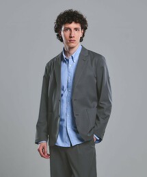 DICROS 彈性防潑水斜紋輕鬆西裝外套