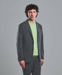 輕薄修身彈性西裝外套