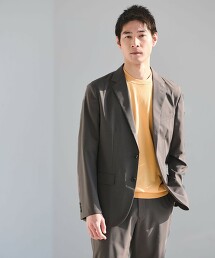 輕薄修身彈性西裝外套