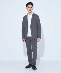 JUST fit 吸水速乾抗皺修身成套西裝