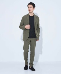 JUST fit 吸水速乾抗皺修身成套西裝