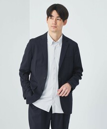 嗶嘰修身防皺西裝外套