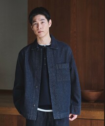 牛仔工裝外套