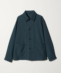 TECH 平紋緯編布彈性工裝外套