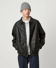A2 仿皮革短外套