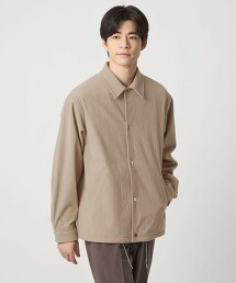 燈芯絨彈性教練外套