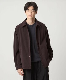 燈芯絨彈性教練外套