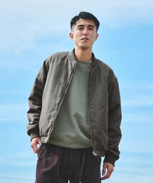 鋪棉正反兩用拉鍊短外套