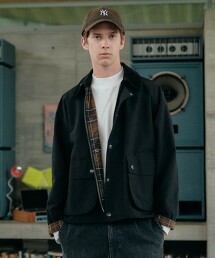 【特別訂製】＜Barbour＞TRANSPORT 仿油布外套