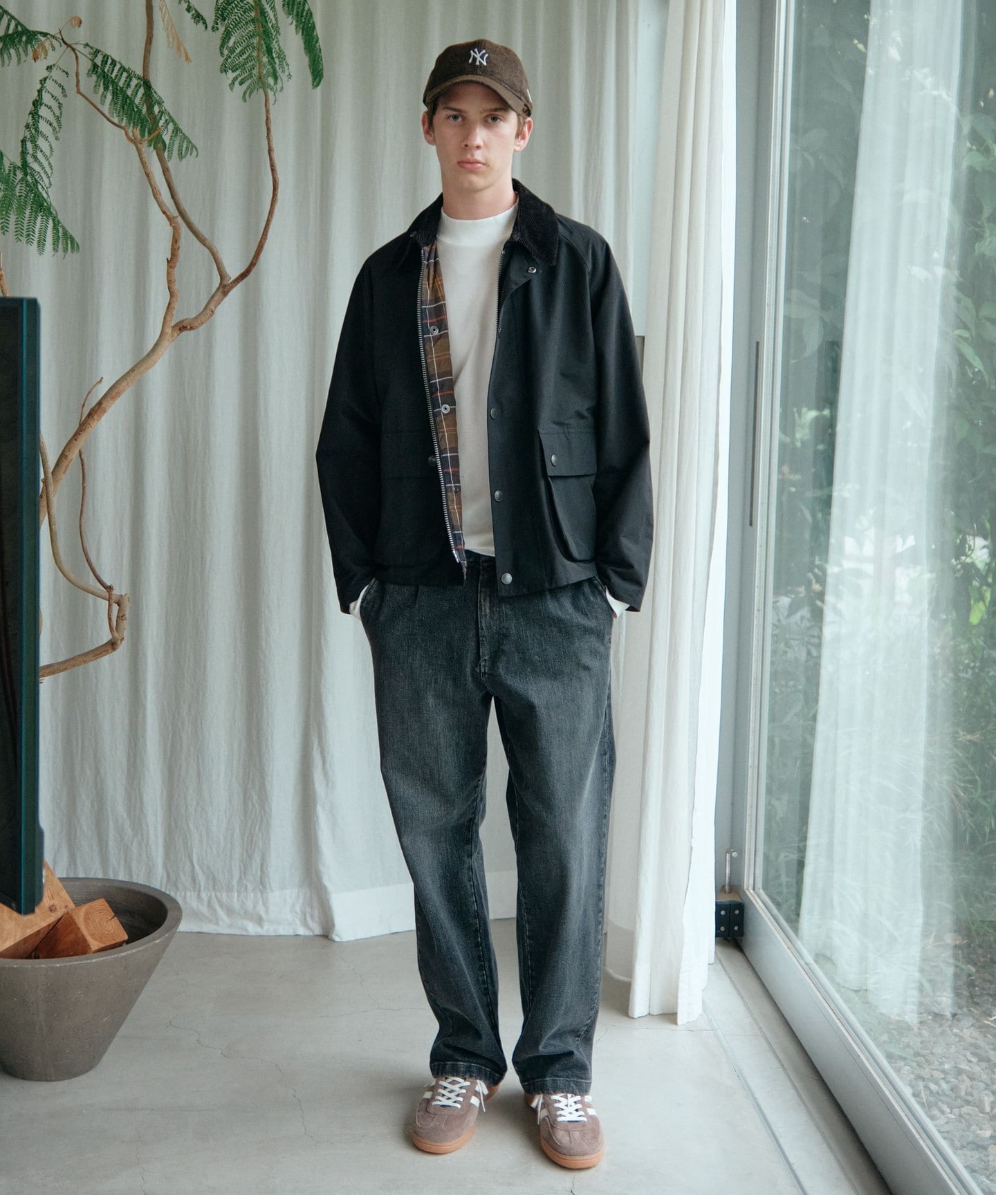 特別訂製】＜Barbour＞TRANSPORT 仿油布外套｜green label