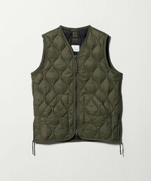 ＜TAION＞ SOFT SHELL V領雙拉鍊羽絨背心